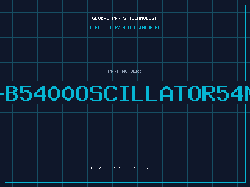 Aviation Part JC014-3-B5400OSCILLATOR54MHZ14DIL