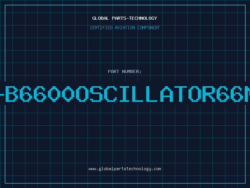Aviation Part JC014-3-B6600OSCILLATOR66MHZ15DIL