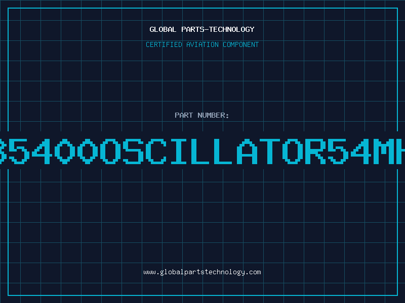Aviation Part JC0143B5400OSCILLATOR54MHZ14DIL