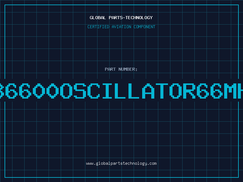 Aviation Part JC0143B6600OSCILLATOR66MHZ15DIL