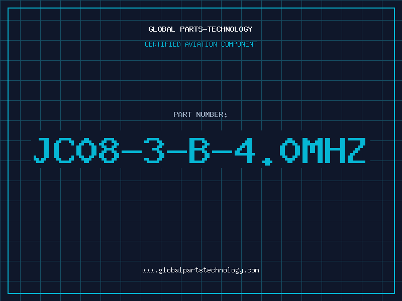 Aviation Part JC08-3-B-4.0MHZ