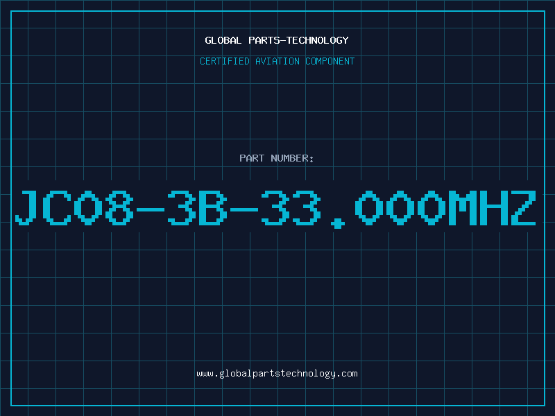 Aviation Part JC08-3B-33.000MHZ