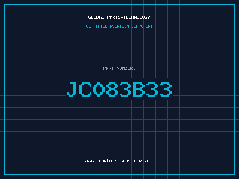 Aviation Part JC083B33