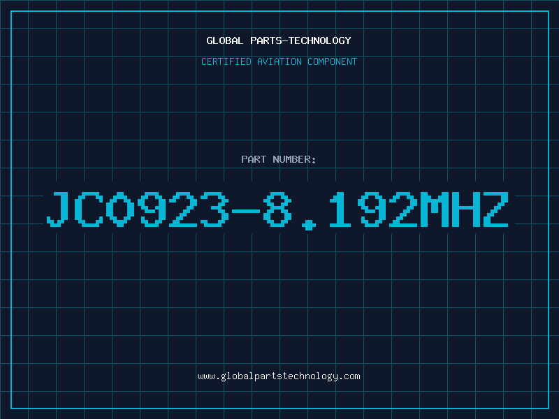 Aviation Part JC0923-8.192MHZ
