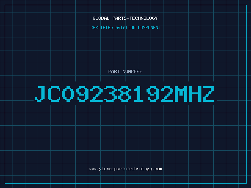 Aviation Part JC09238192MHZ