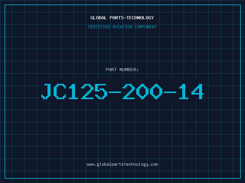 Aviation Part JC125-200-14