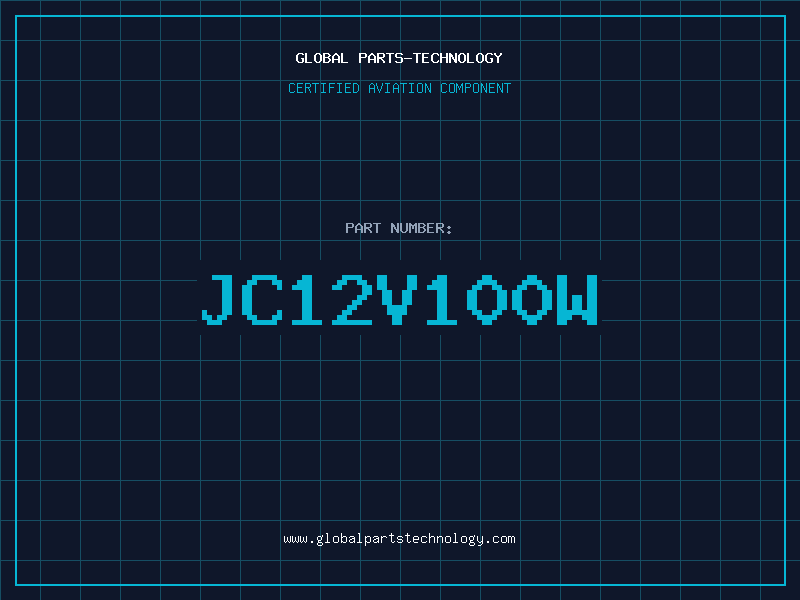 Aviation Part JC12V100W