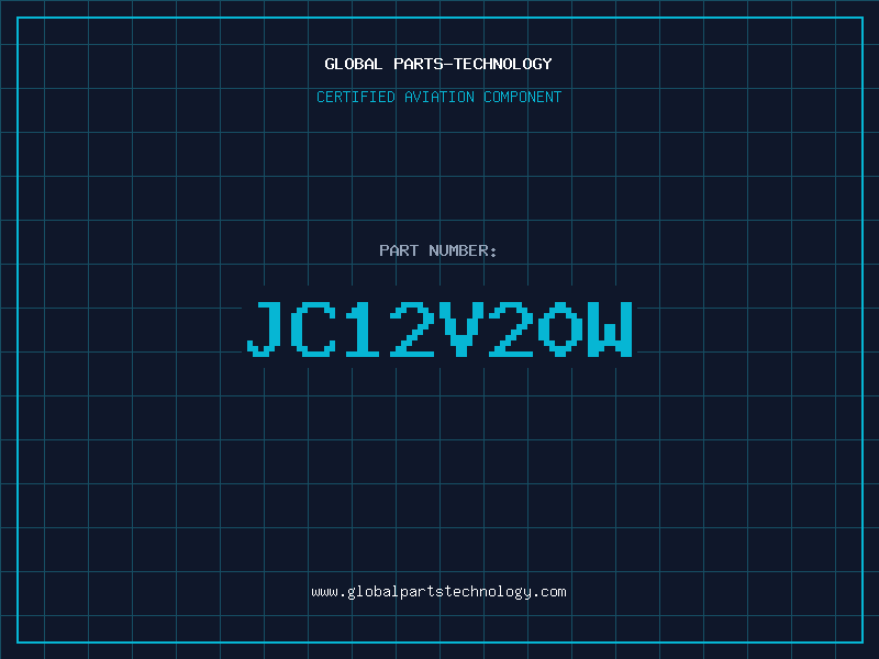 Aviation Part JC12V20W