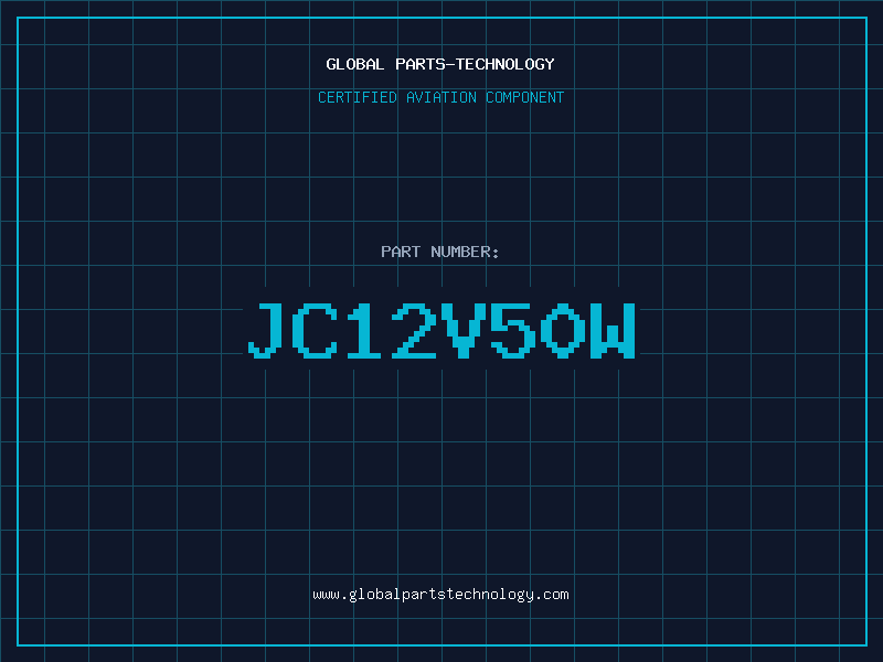 Aviation Part JC12V50W