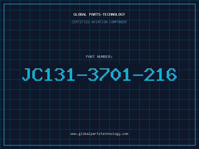 Aviation Part JC131-3701-216