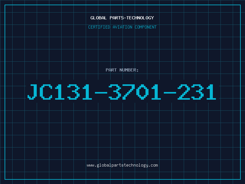 Aviation Part JC131-3701-231