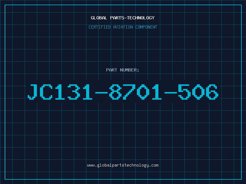 Aviation Part JC131-8701-506