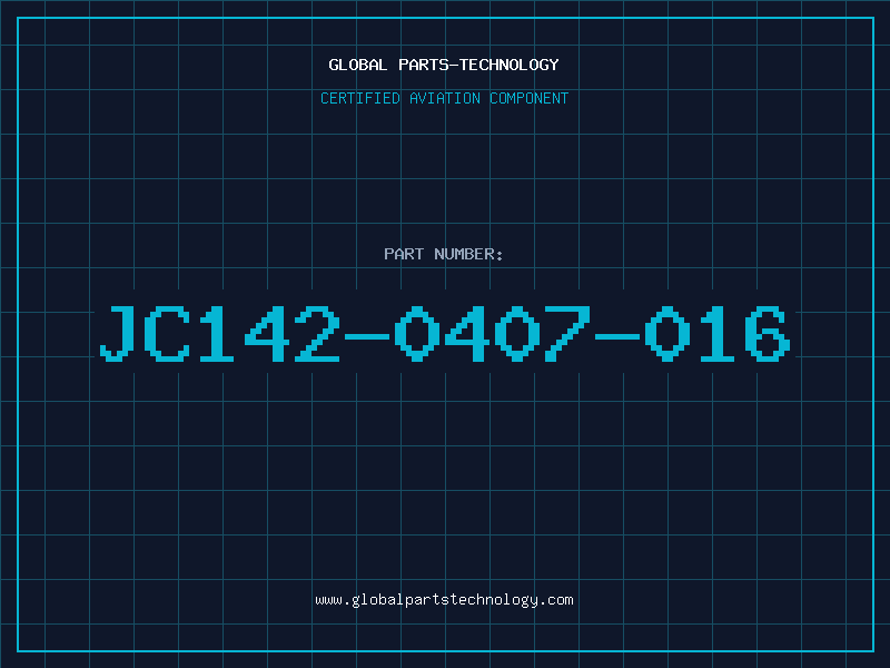 Aviation Part JC142-0407-016