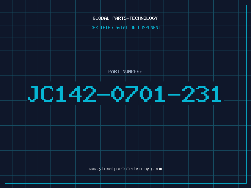 Aviation Part JC142-0701-231