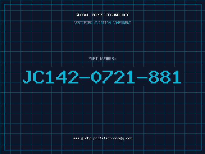 Aviation Part JC142-0721-881
