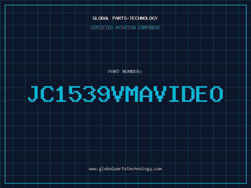 Aviation Part JC1539VMAVIDEO