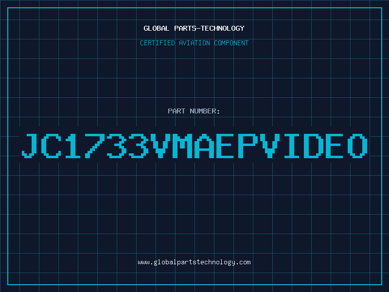 Aviation Part JC1733VMAEPVIDEO