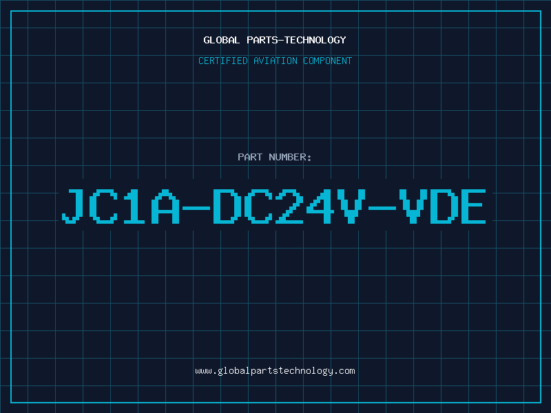 Aviation Part JC1A-DC24V-VDE
