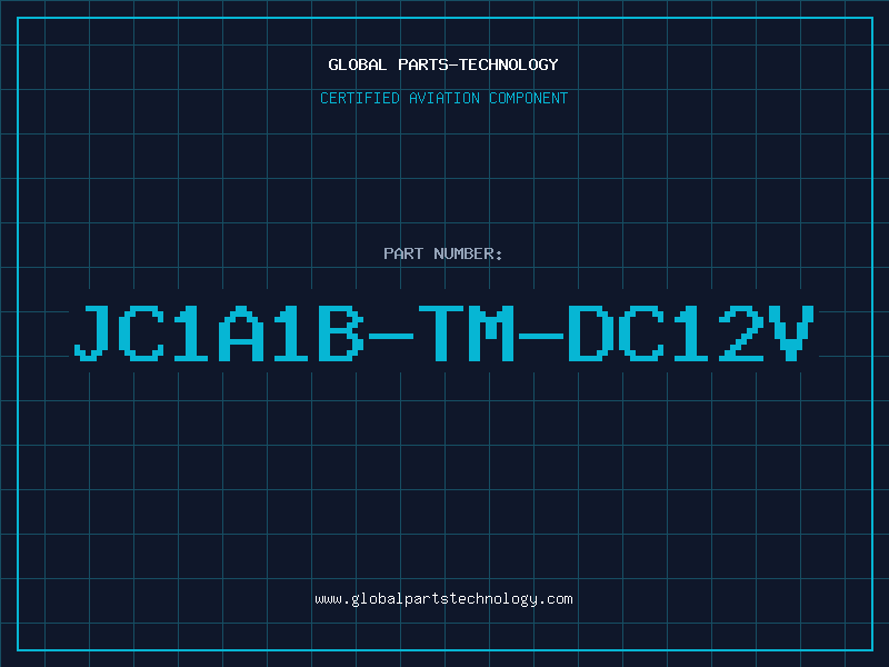 Aviation Part JC1A1B-TM-DC12V