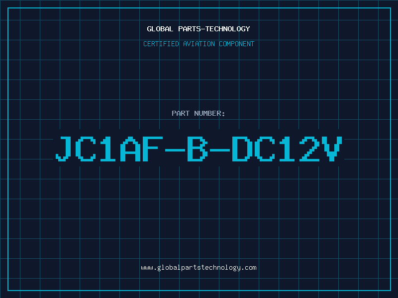 Aviation Part JC1AF-B-DC12V