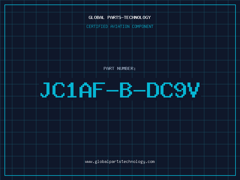 Aviation Part JC1AF-B-DC9V