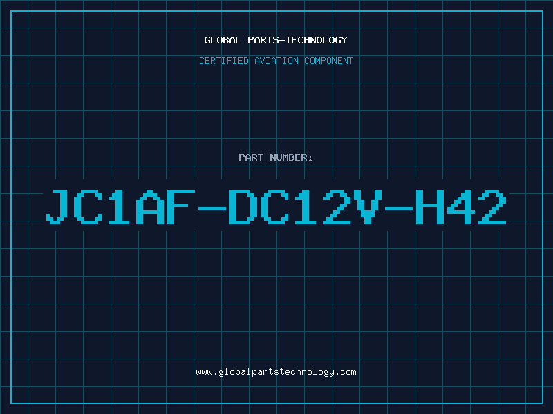 Aviation Part JC1AF-DC12V-H42