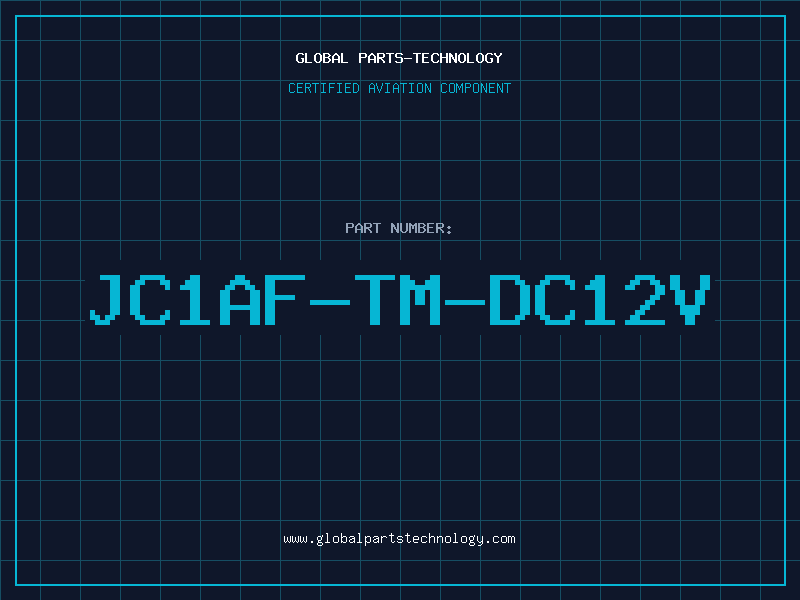 Aviation Part JC1AF-TM-DC12V