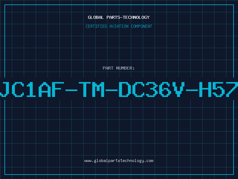 Aviation Part JC1AF-TM-DC36V-H57