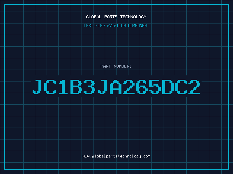 Aviation Part JC1B3JA265DC2