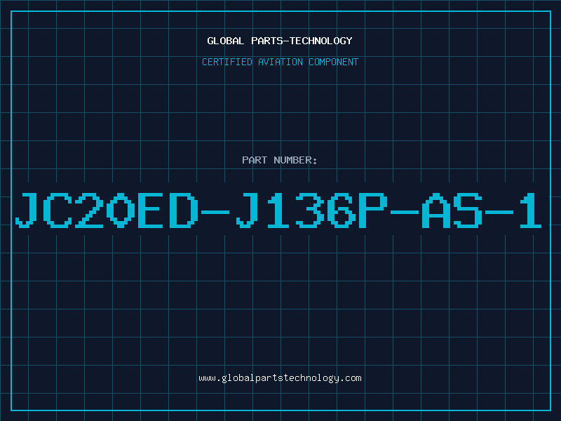 Aviation Part JC20ED-J136P-AS-1