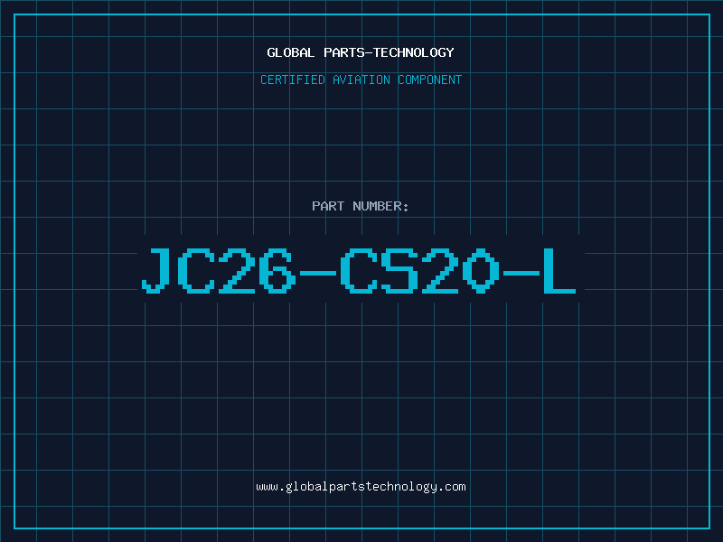 Aviation Part JC26-CS20-L