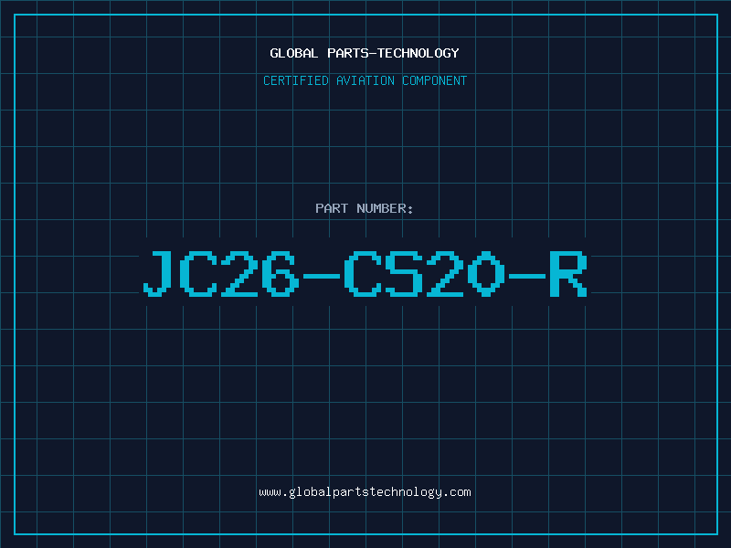 Aviation Part JC26-CS20-R