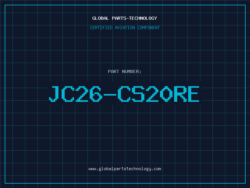 Aviation Part JC26-CS20RE
