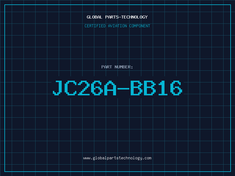 Aviation Part JC26A-BB16