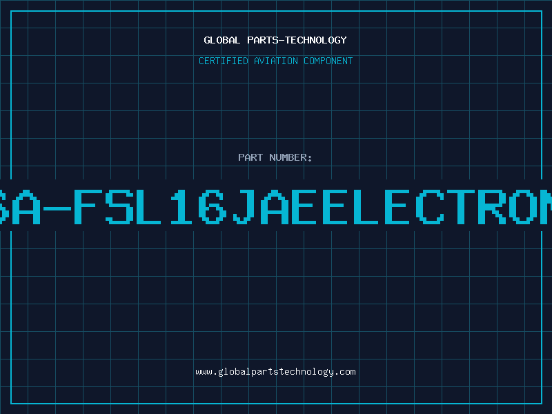 Aviation Part JC26A-FSL16JAEELECTRONICS