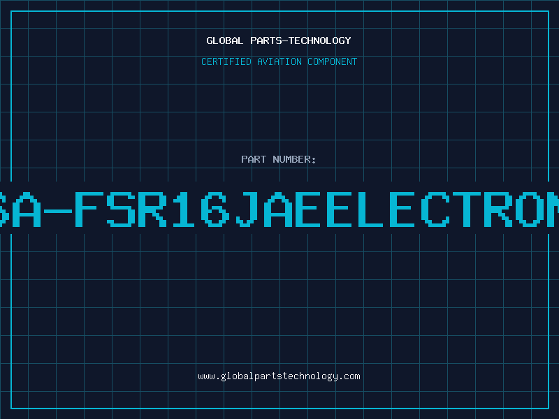 Aviation Part JC26A-FSR16JAEELECTRONICS