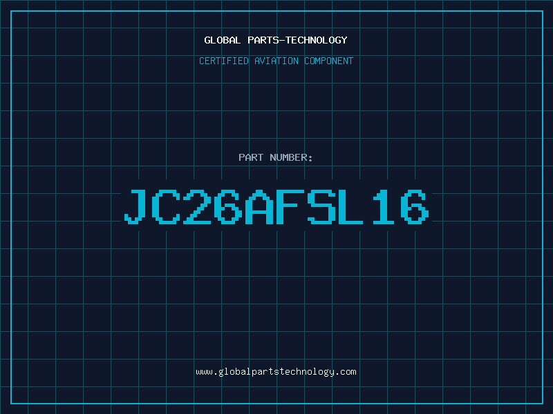 Aviation Part JC26AFSL16