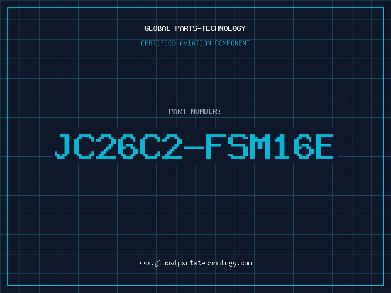 Aviation Part JC26C2-FSM16E