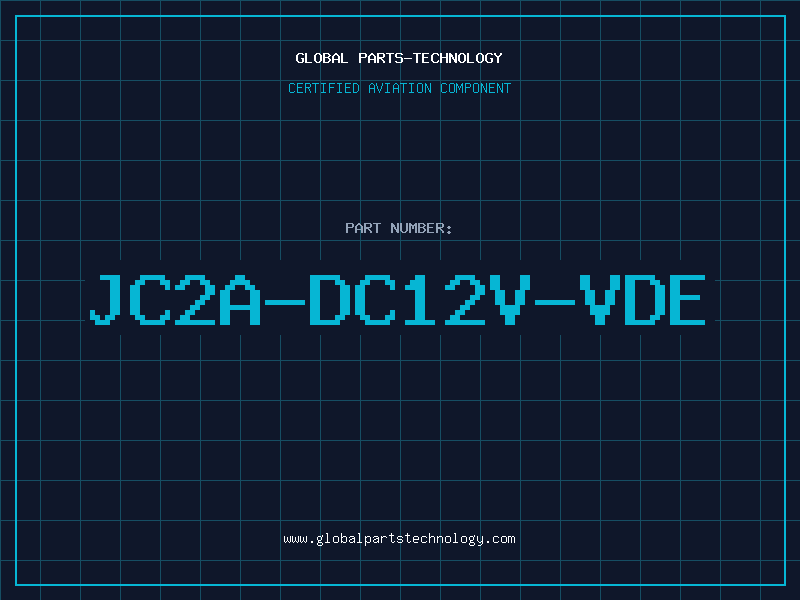 Aviation Part JC2A-DC12V-VDE