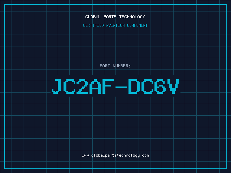 Aviation Part JC2AF-DC6V