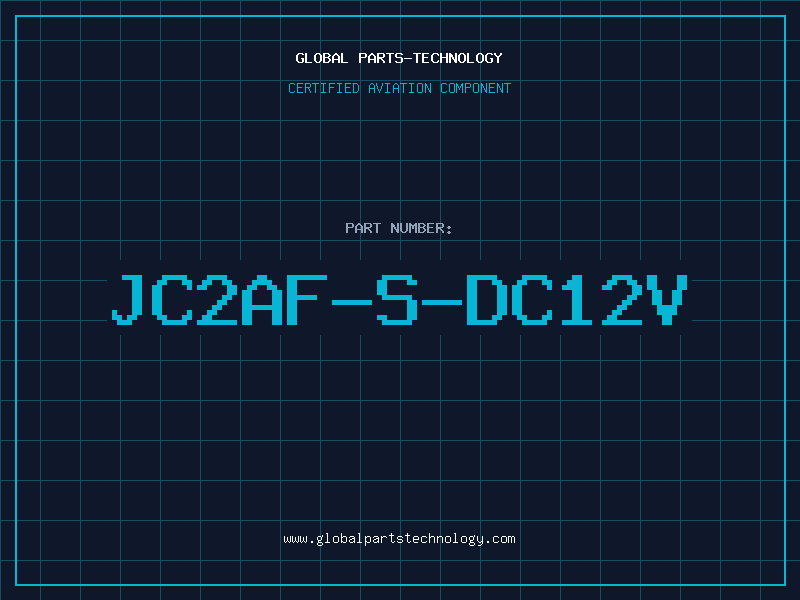 Aviation Part JC2AF-S-DC12V