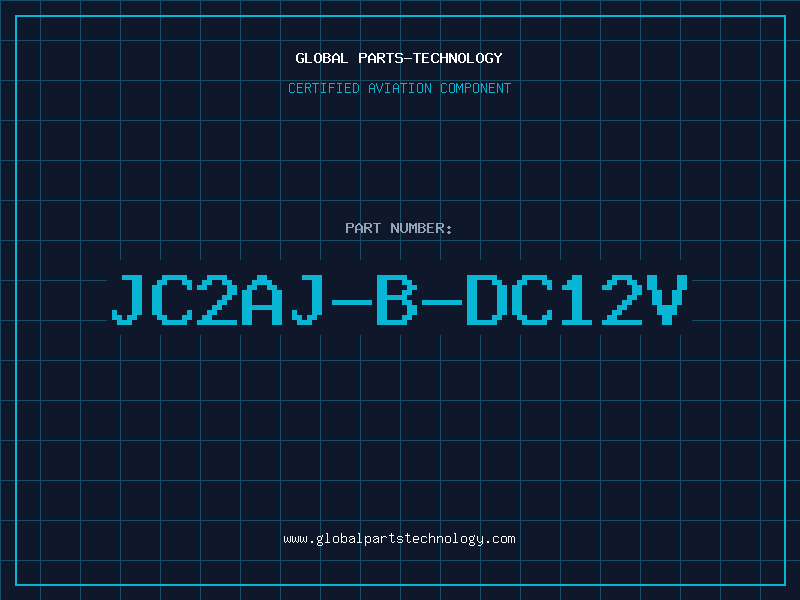 Aviation Part JC2AJ-B-DC12V