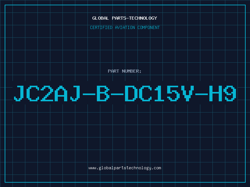Aviation Part JC2AJ-B-DC15V-H9