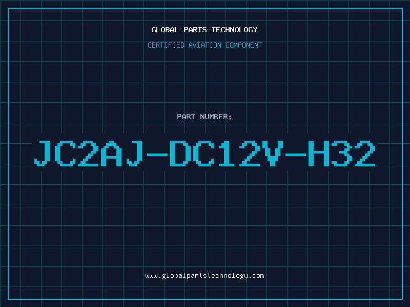 Aviation Part JC2AJ-DC12V-H32