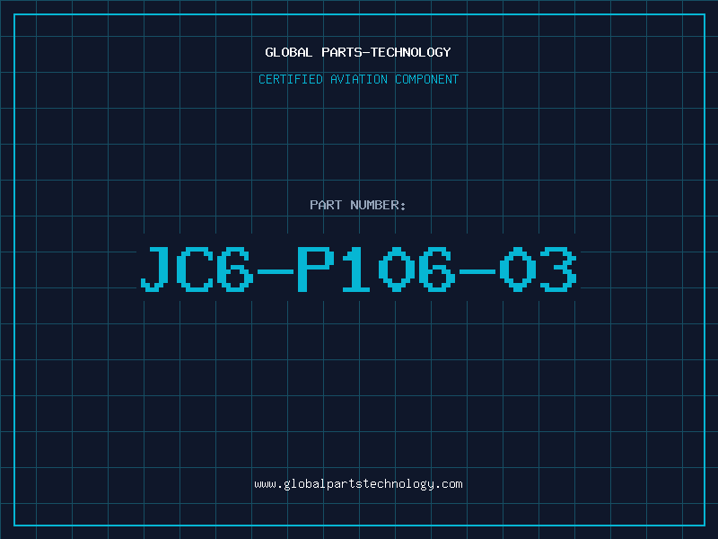 Aviation Part JC6-P106-03