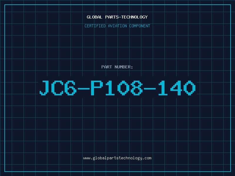 Aviation Part JC6-P108-140