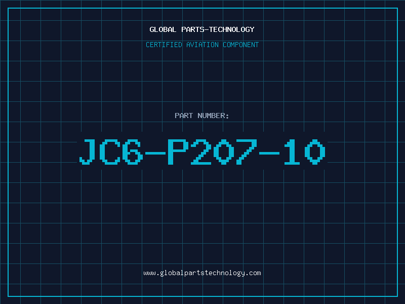 Aviation Part JC6-P207-10