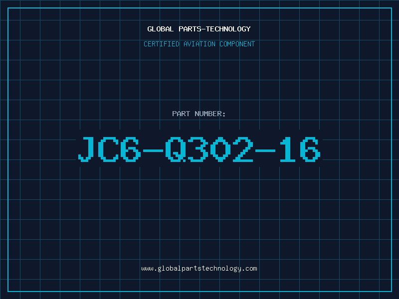 Aviation Part JC6-Q302-16