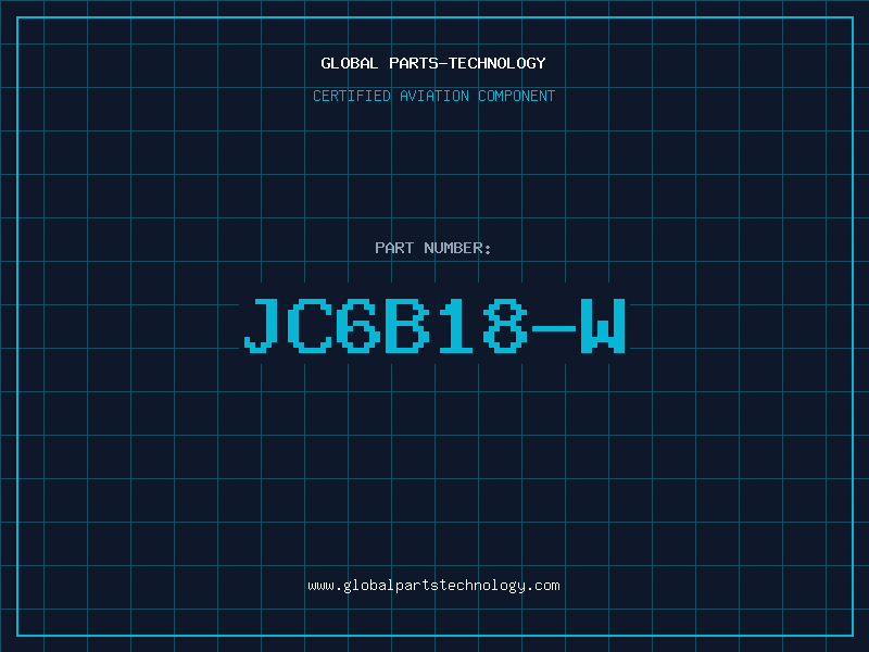 Aviation Part JC6B18-W