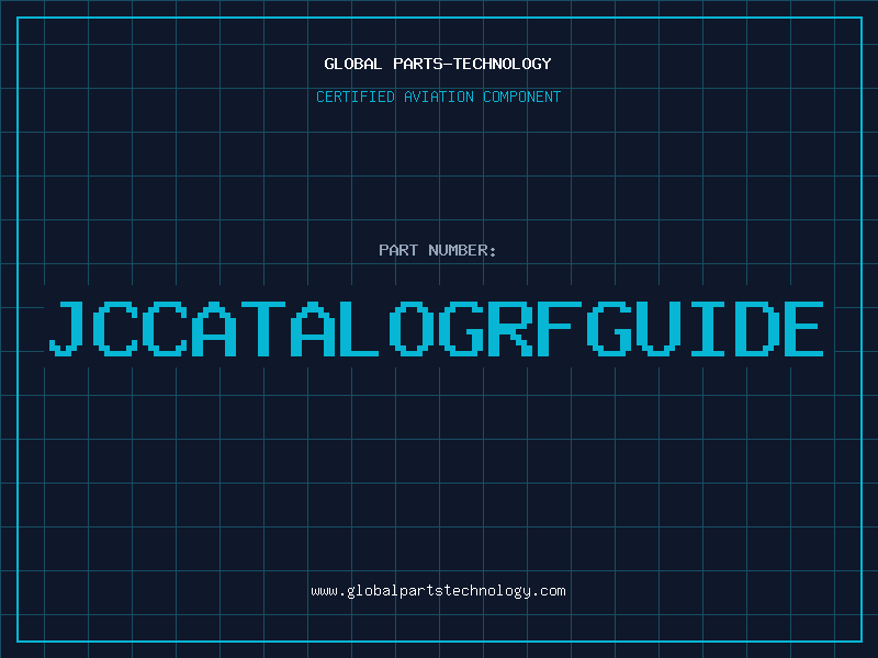 Aviation Part JCCATALOGRFGUIDE